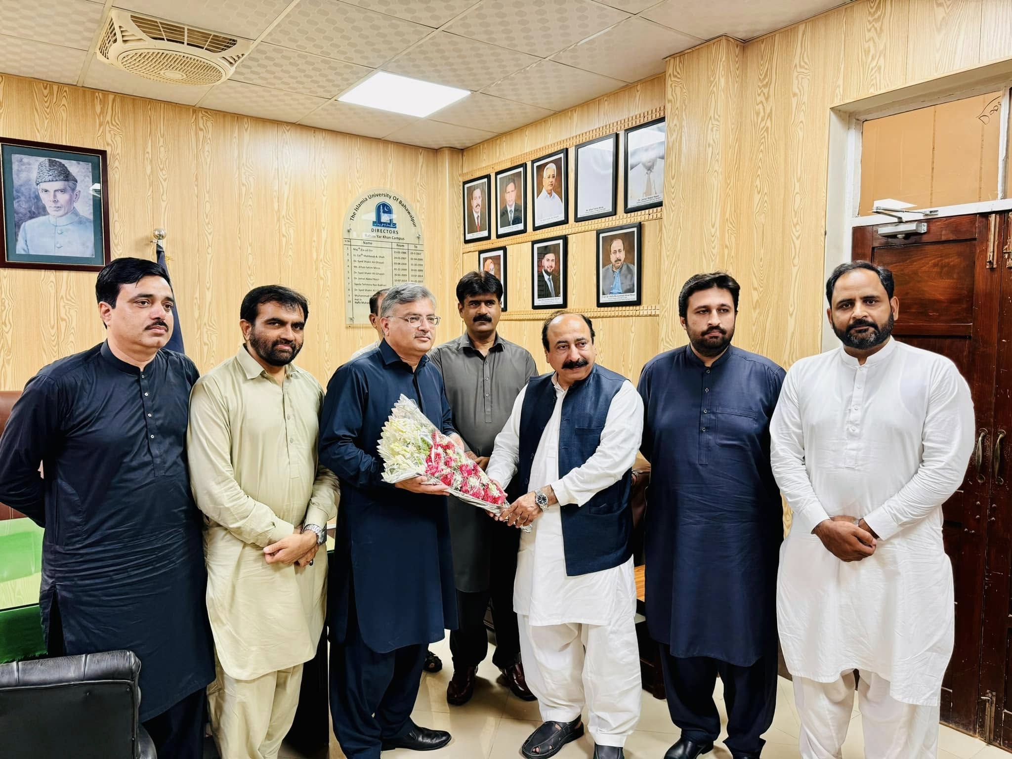 Prof. Dr. Nasir Mahmood, Vice Chancellor of Allama Iqbal Open University.