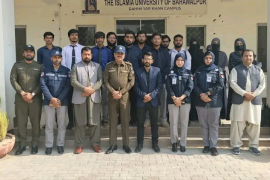 An awareness session related to the Safe City Authority.