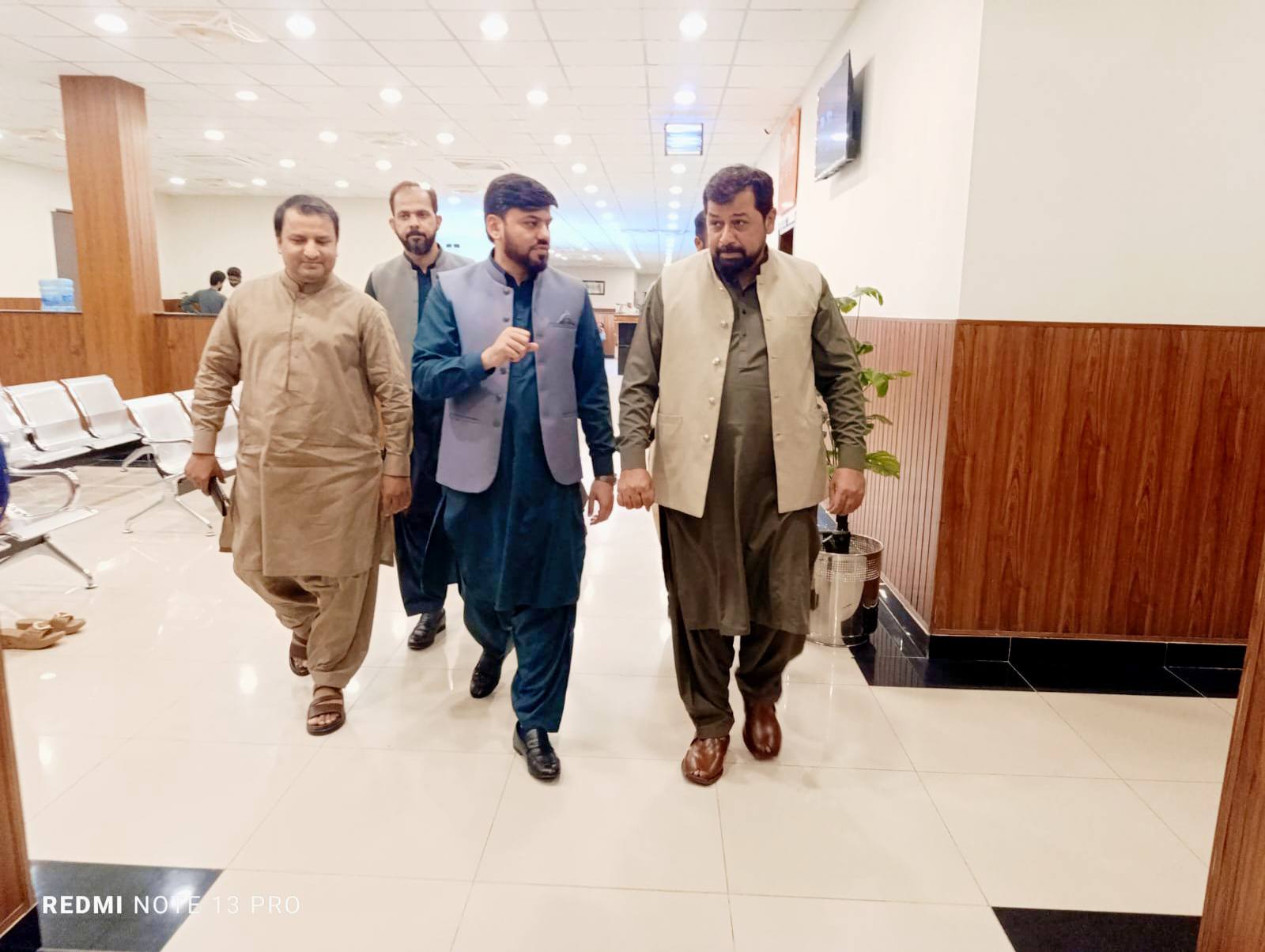 Dr. Muhammad Suhail Sharif, visited the E-Khidmat Center