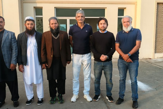 LUMS Lahore's Sports Director Babar Asad Khan, accompanied by Mr. Kamran Saeed, visited Islamia University Bahawalpur's